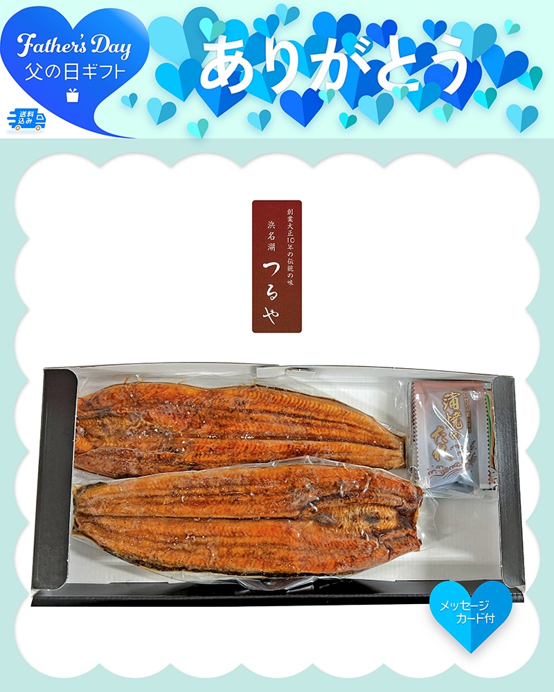 父の日 「浜名湖つるや」監修 浜松うなぎ蒲焼セット 91024 TMDS10197 26FDS 送料込み