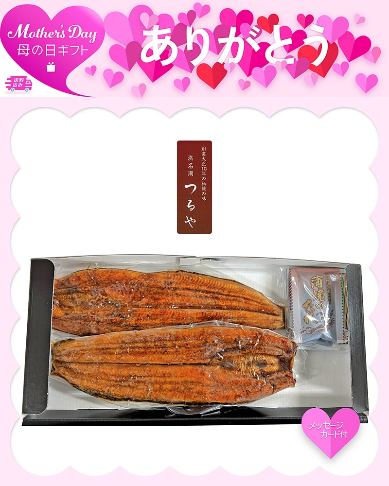 母の日 「浜名湖つるや」監修 浜松うなぎ蒲焼セット 81056 TMDS10166 26MDS 送料込み