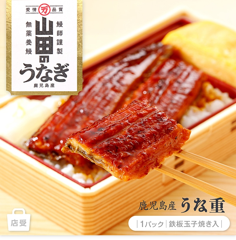 山田水産 鹿児島県産 うな重 鉄板玉子焼き入